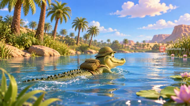 Scene 3 - Ah les crocodiles