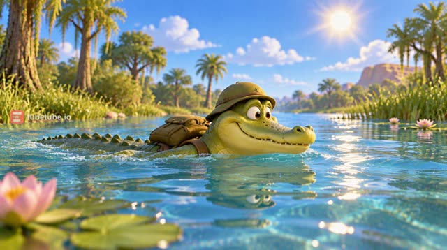 Scene 4 - Ah les crocodiles