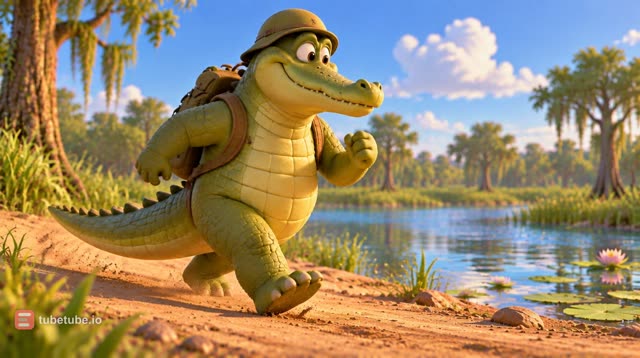 Scene 5 - Ah les crocodiles