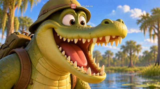 Scene 6 - Ah les crocodiles