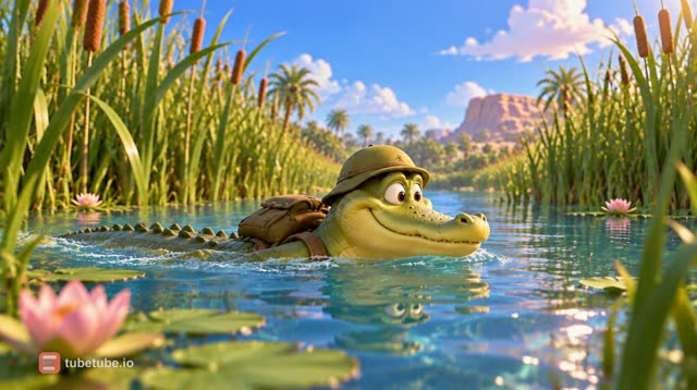 Scene 8 - Ah les crocodiles