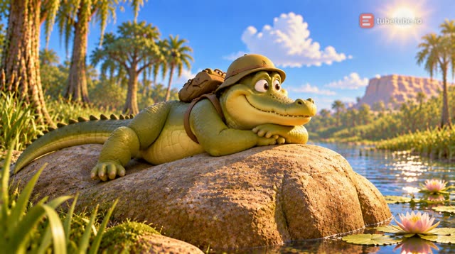 Scene 10 - Ah les crocodiles