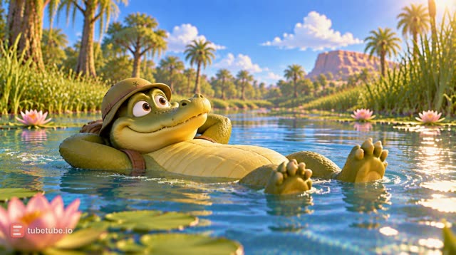 Scene 11 - Ah les crocodiles
