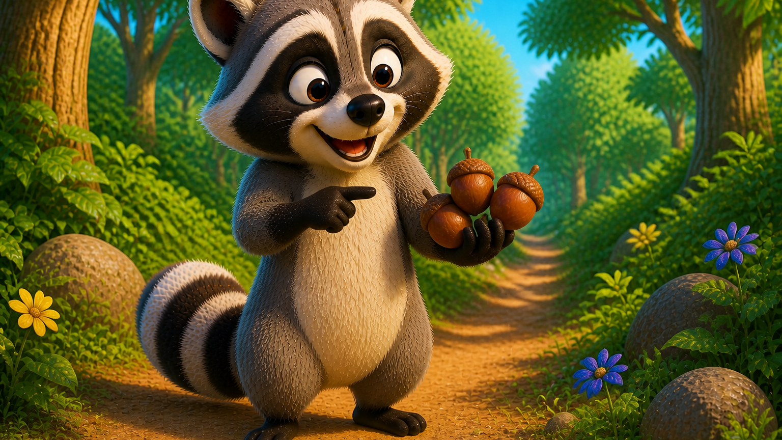 Riley Raccoon’s Counting Tune