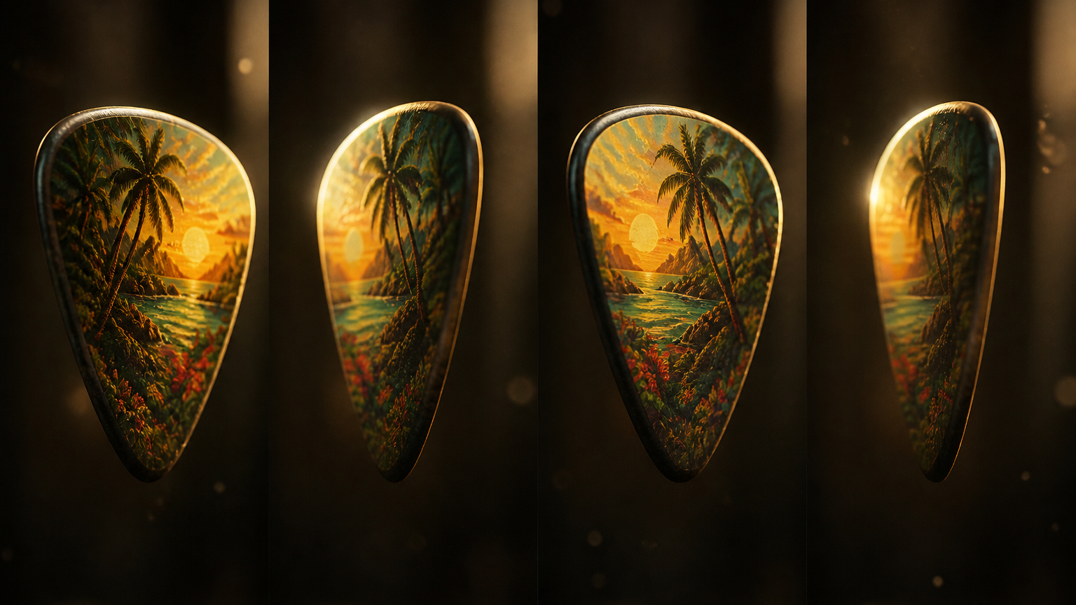 Def Skynyrd Vacation Guitar Pick 1