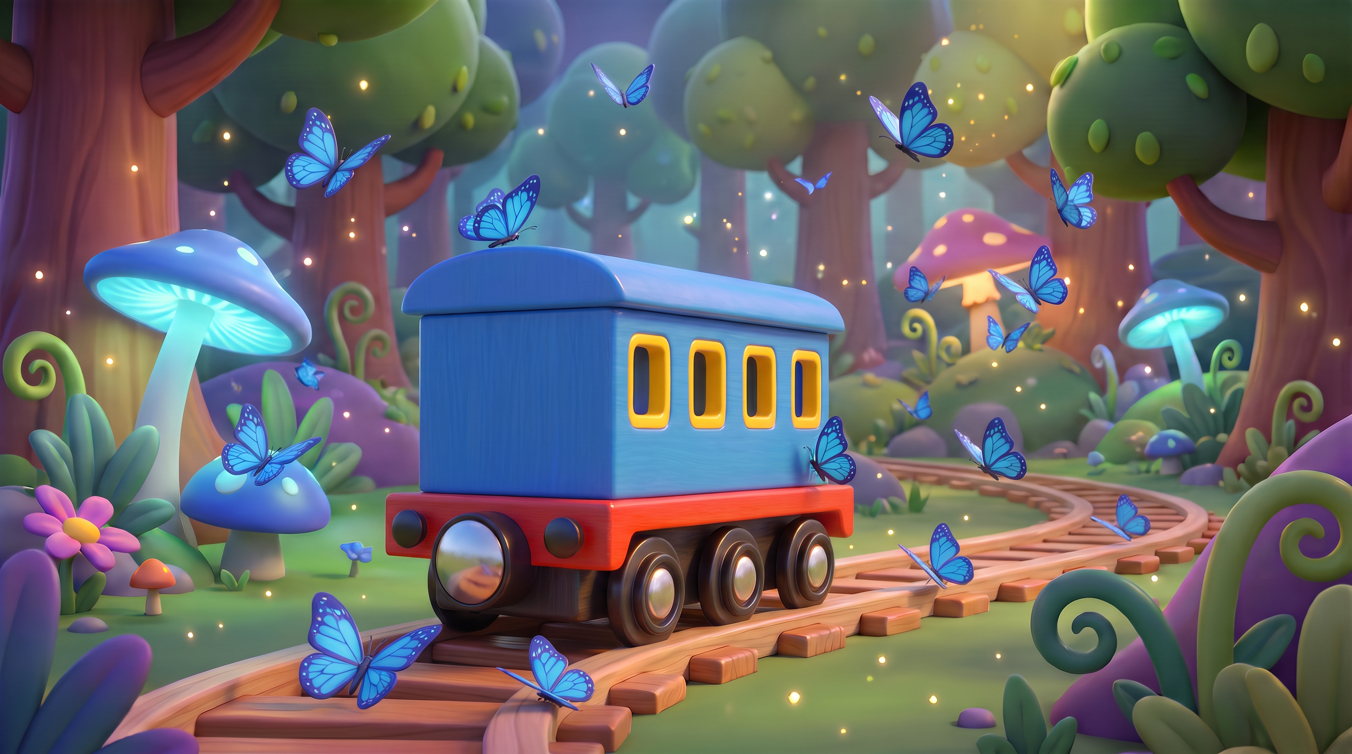 Mimo and the Color Train 🌈🚂 | Learn Colors for Kids