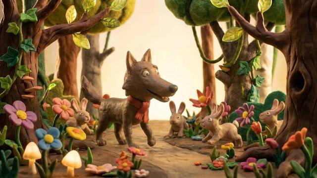 Loulou, le Loup Gourmand et Gâteau