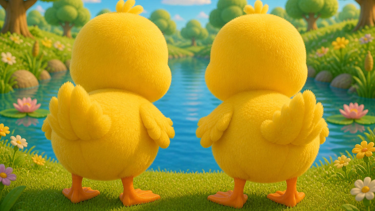 five little ducks