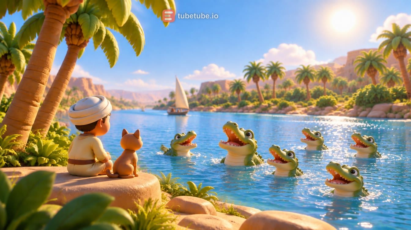 Scene 3 - Oh The Little Crocodiles