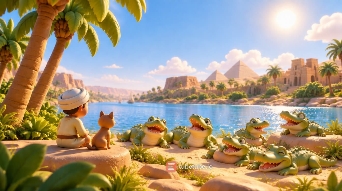 Scene 4 - Oh The Little Crocodiles