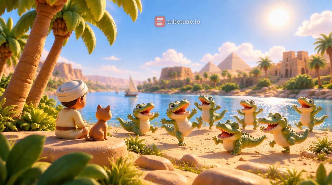 Scene 5 - Oh The Little Crocodiles