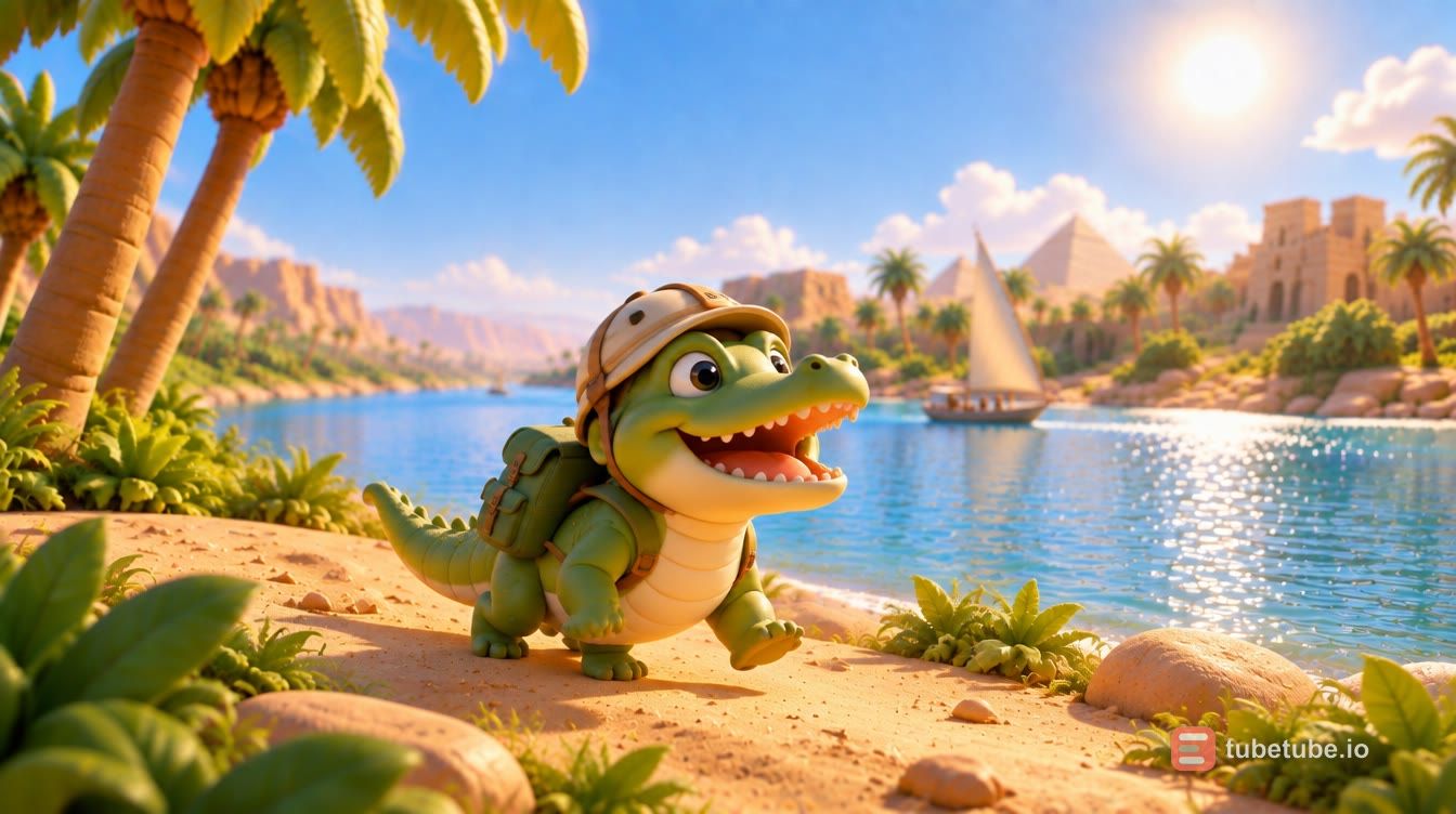 Scene 8 - Oh The Little Crocodiles