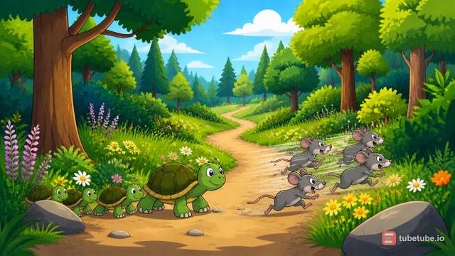 La famille Tortue