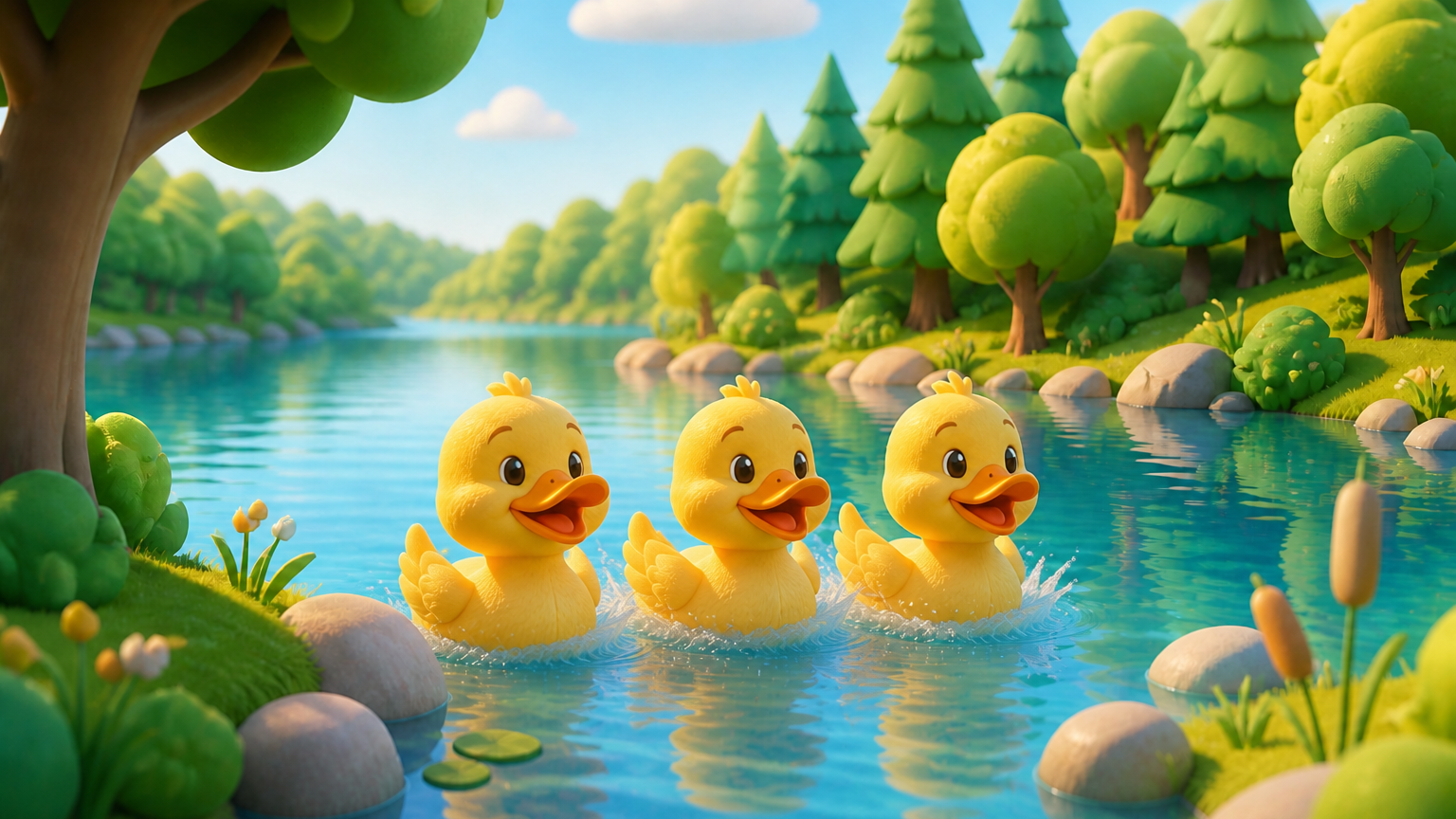 Three Little Ducks