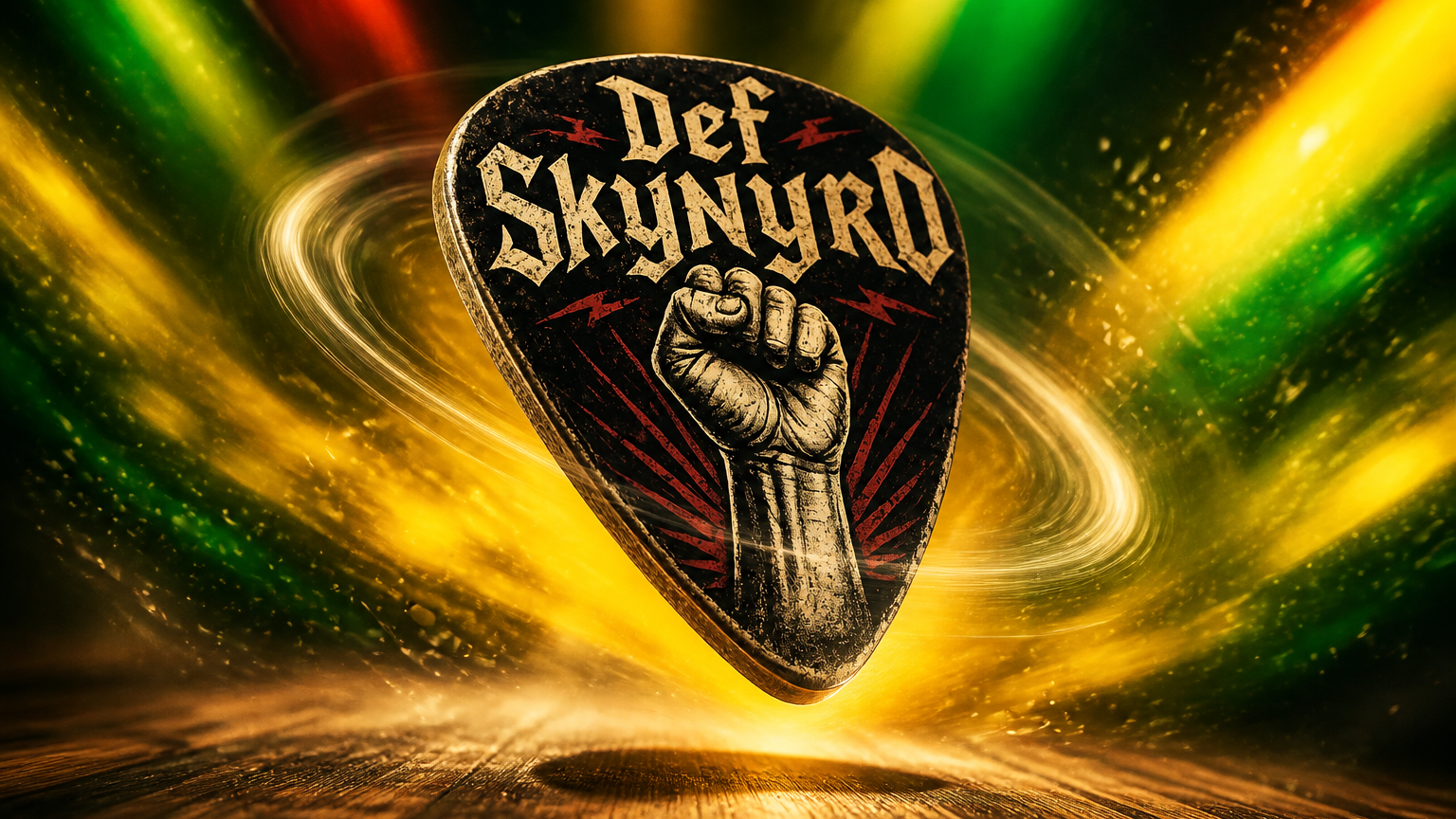Def Skynyrd Vacation Guitar Pick 2