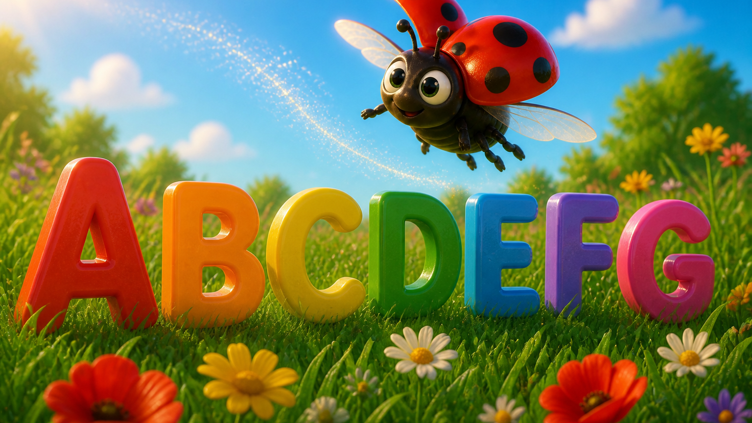 L'alphabet de la petite coccinelle