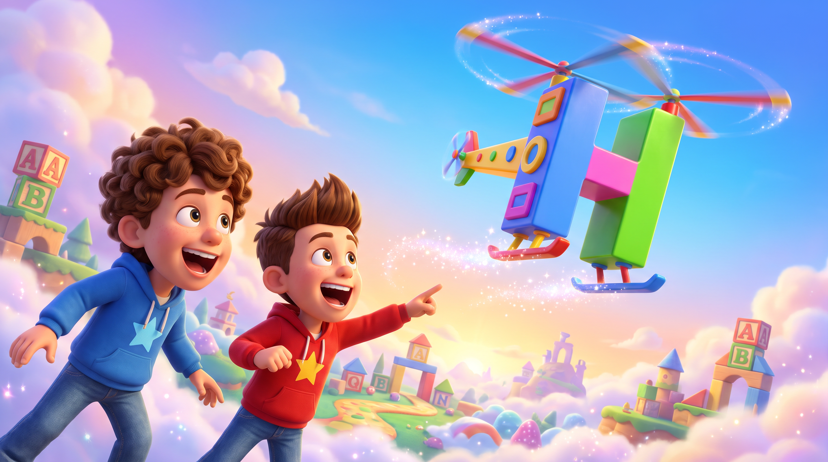 The Alphabet Magic Train