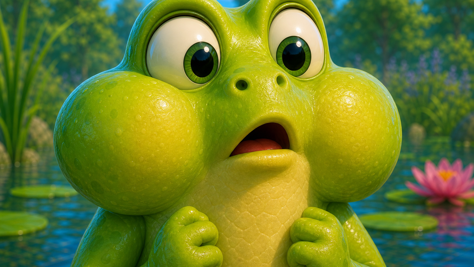 La Grenouille qui Veut se Faire plus Grosse que le Bœuf