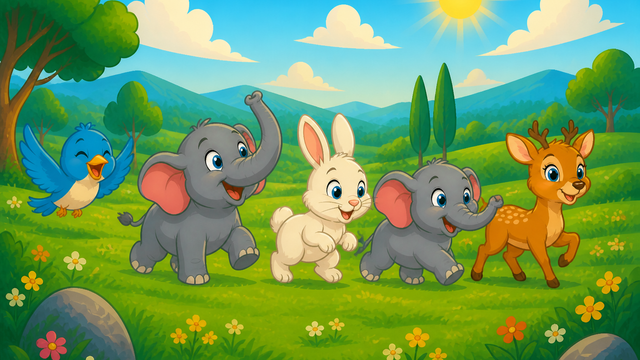The Happy Animal Parade
