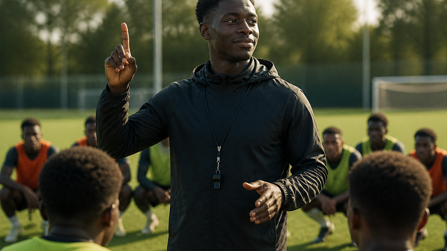 Saka the new Arsenal manager