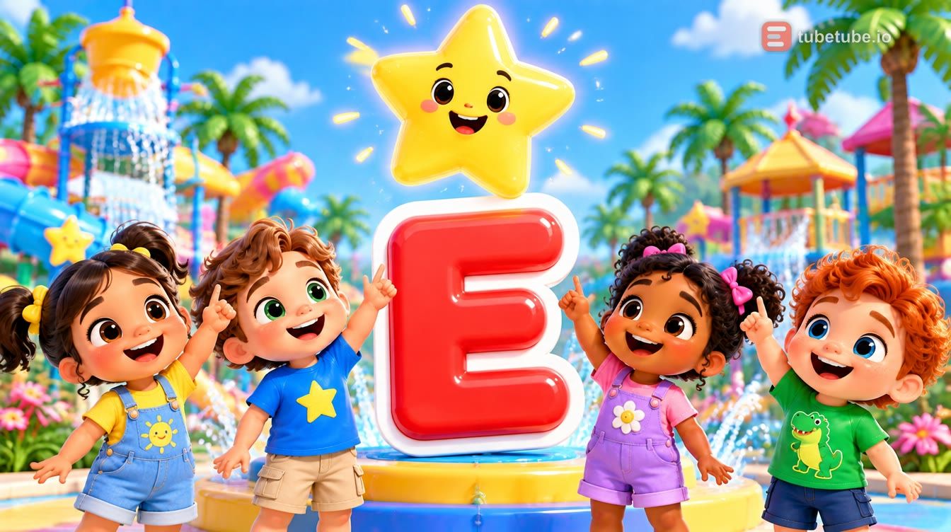 As Vogais A E I O U | LumiLê Kids Letra