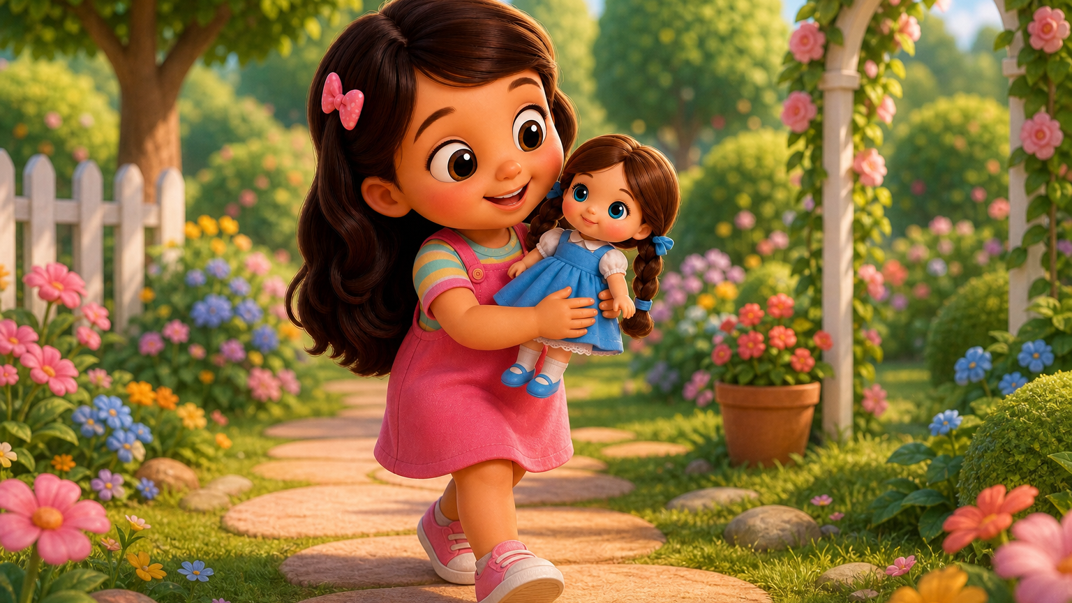 Tengo una Muñeca Vestida de Azul | Canción Infantil